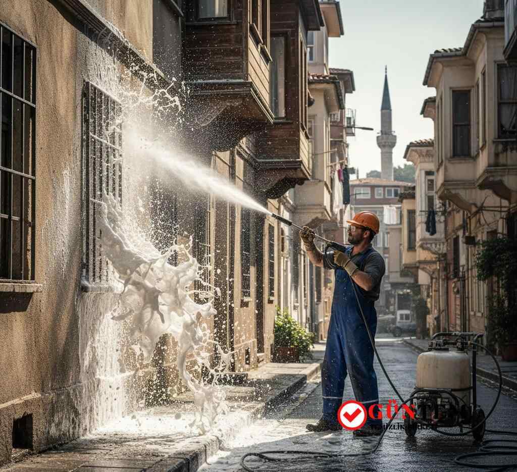 Bina dış cephe temizliği ve ekipmanları