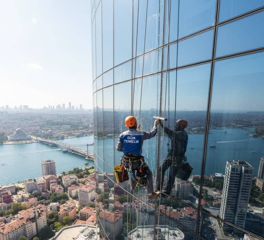 Dağcı dış cephe temizliği hizmetleri: Gün Temizlik