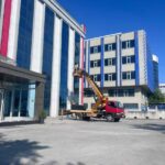 Yüksek katlı dış cephe temizliği çalışmaları: Gün Temizlik