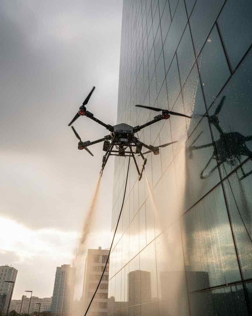 Avantajlı drone ile temizlik hizmetleri: Gün Temizlik