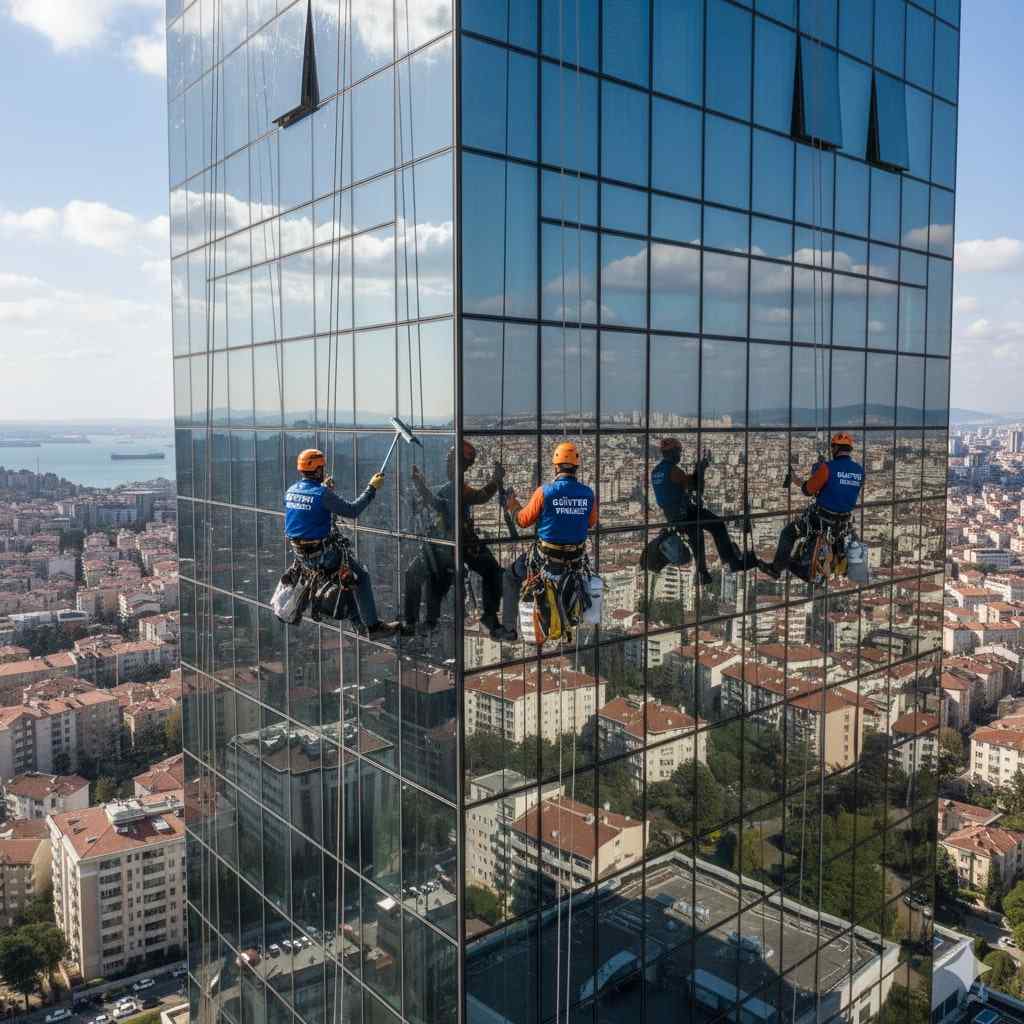 Cam cephe temizliği hizmetleri: Gün Temizlik