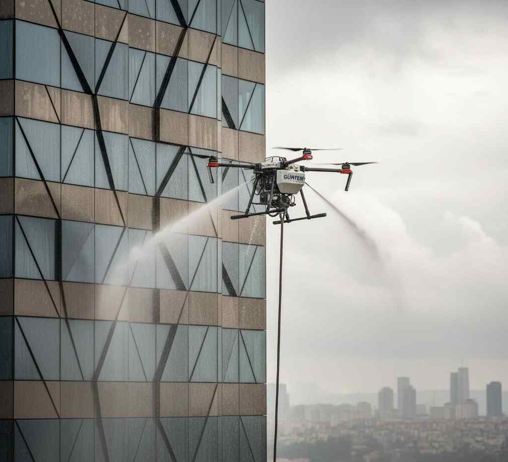 Drone ile kompozit temizliği hizmeti