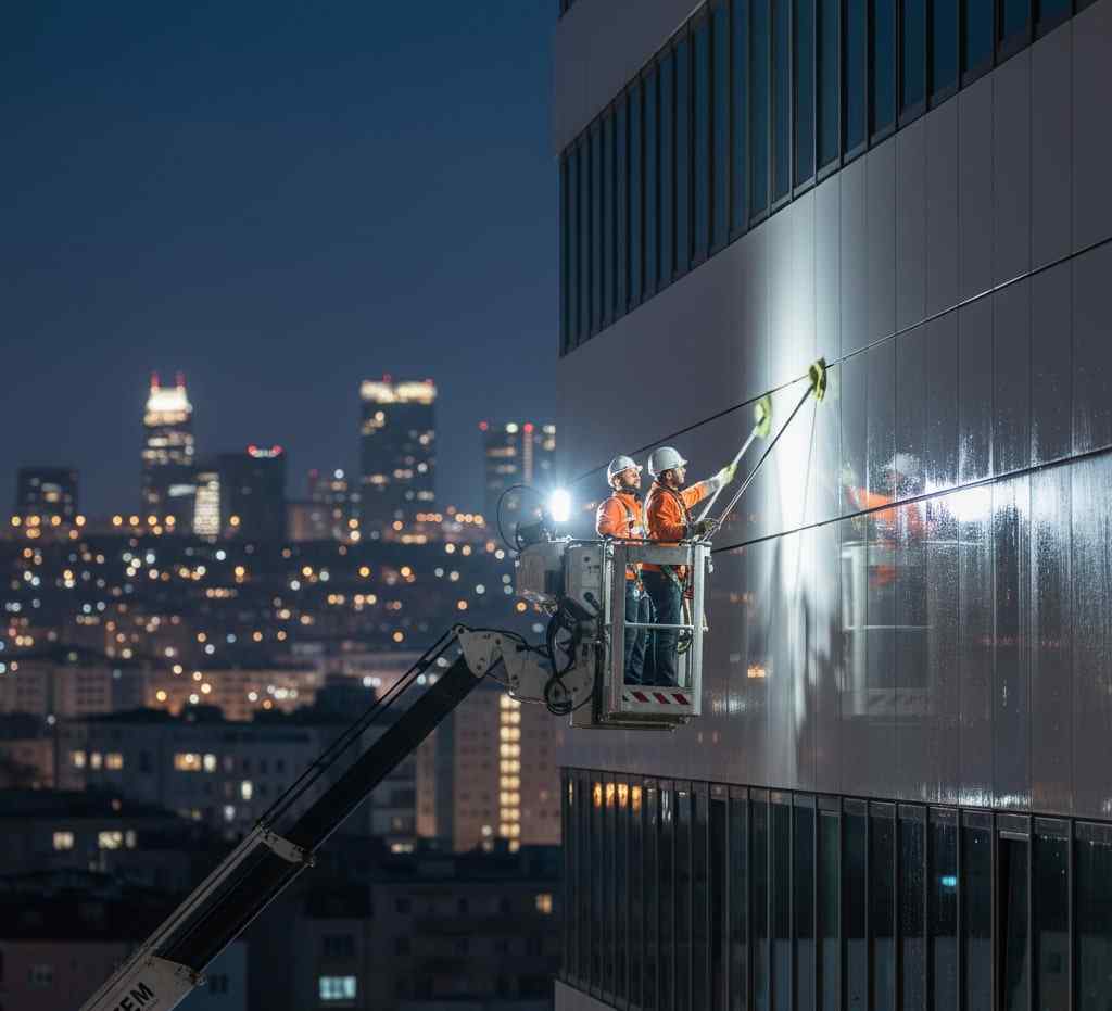 İple erişim ile kompozit temizliği hizmeti