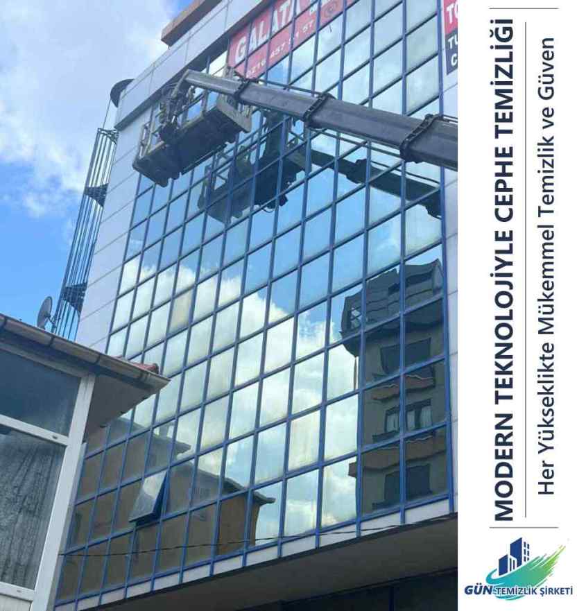 Modern teknolojiyle cephe temizlik hizmetleri