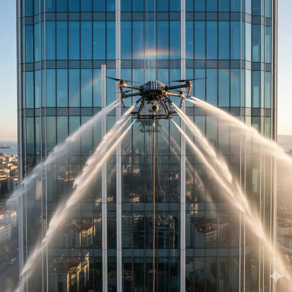 Modern yöntemlerle profesyonel dış cephe temizliği çalışmaları