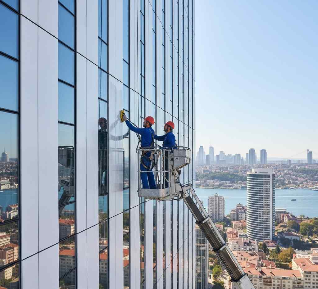 Profesyonel dış cephe kompozit temizliği: Gün Temizlik