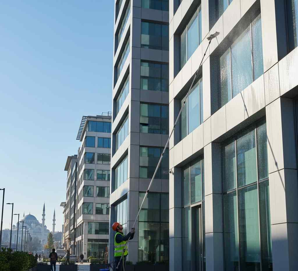 Profesyonel İstanbul dış cephe cam temizlik şirketi: Gün Temizlik