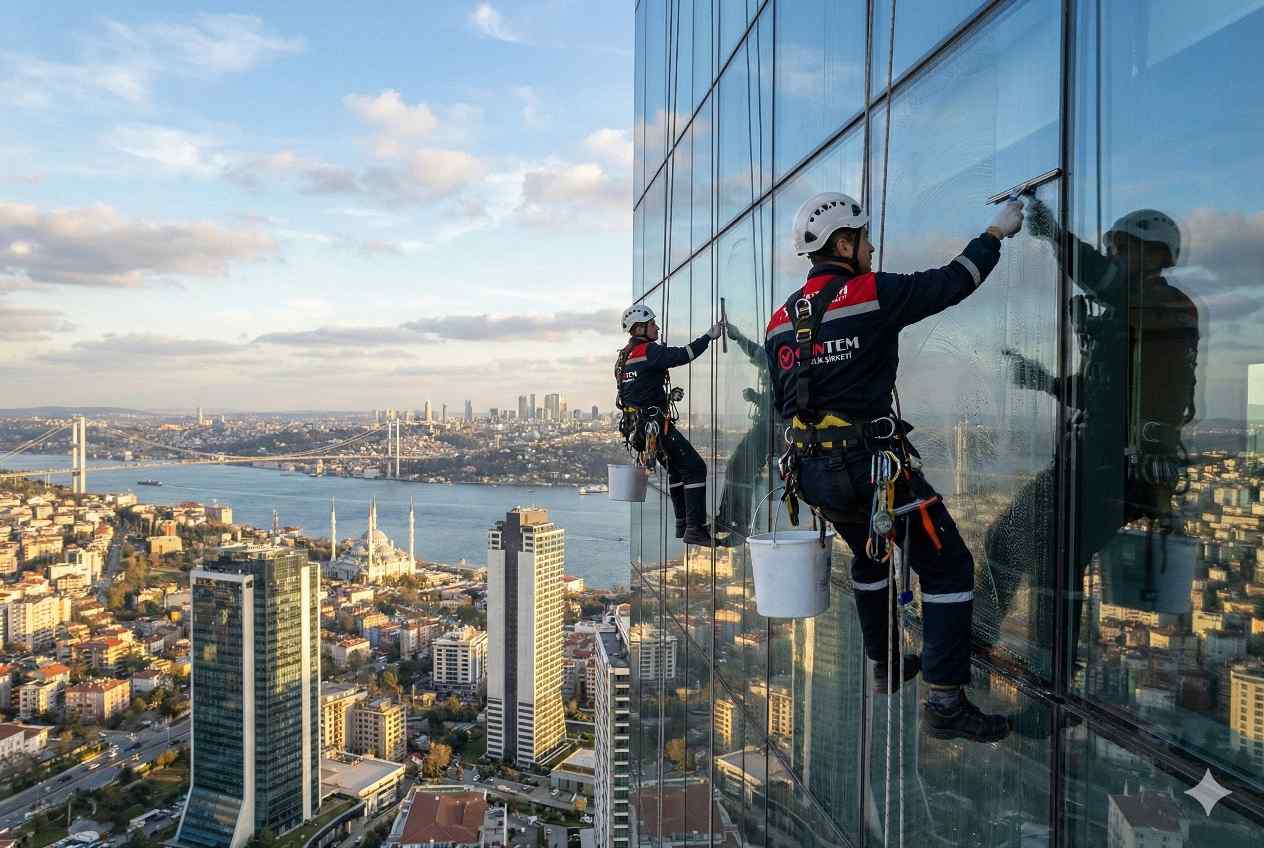 Levent dış cephe temizliği ve cam temizlik hizmetleri: Gün Temizlik Şirketi