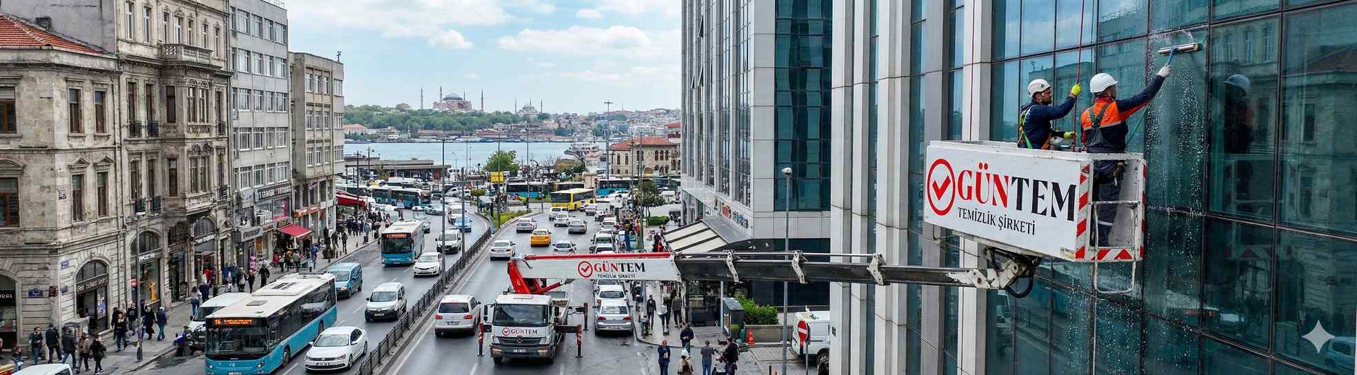 Profesyonel Levent dış cephe temizliği hizmetleri: Gün Temizlik Şirketi