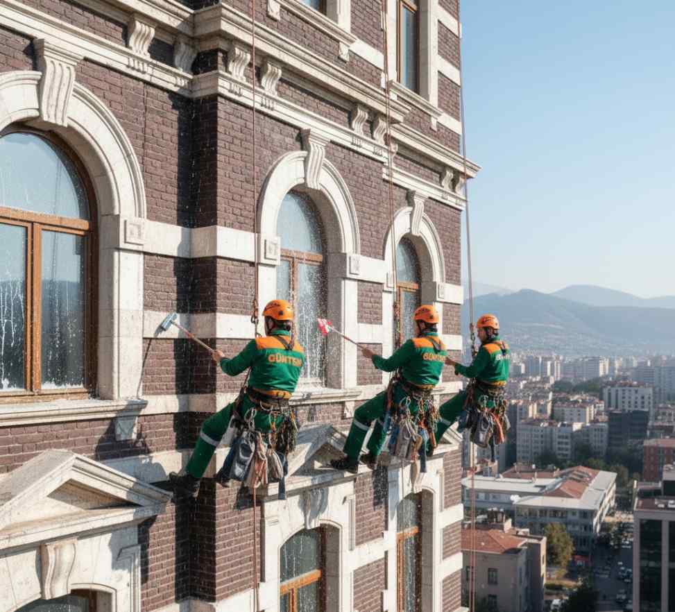 Dış cephe temizlik hizmetleri