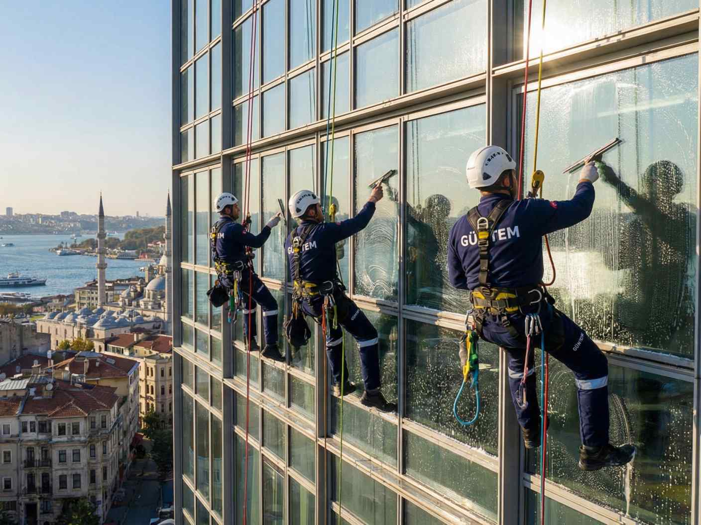 İple erişimle Bayrampaşa dış cephe temizliği hizmetleri: Gün Temizlik