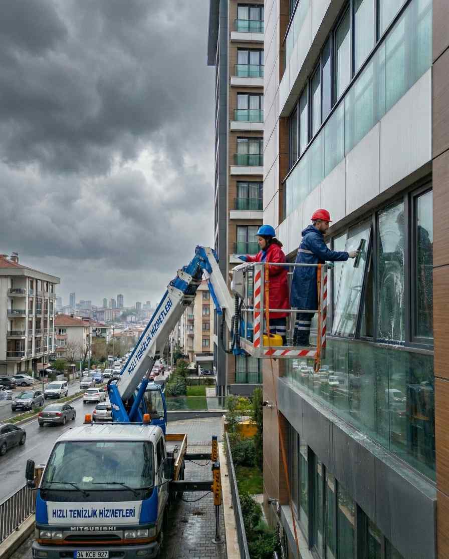 Profesyonel Bayrampaşa dış cephe cam temizliği hizmetleri: Gün Temizlik