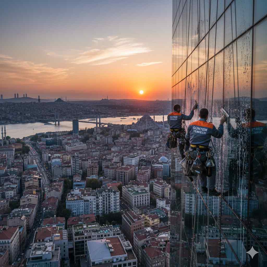 İple erişim ile Güngören dış cephe temizliği hizmetleri: Gün Temizlik Şirketi