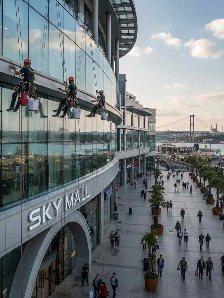 Profesyonel Kartal dış cephe cam temizliği hizmetleri