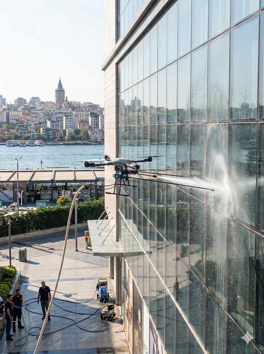 Taksim dış cephe ve cam temizliği hizmetleri