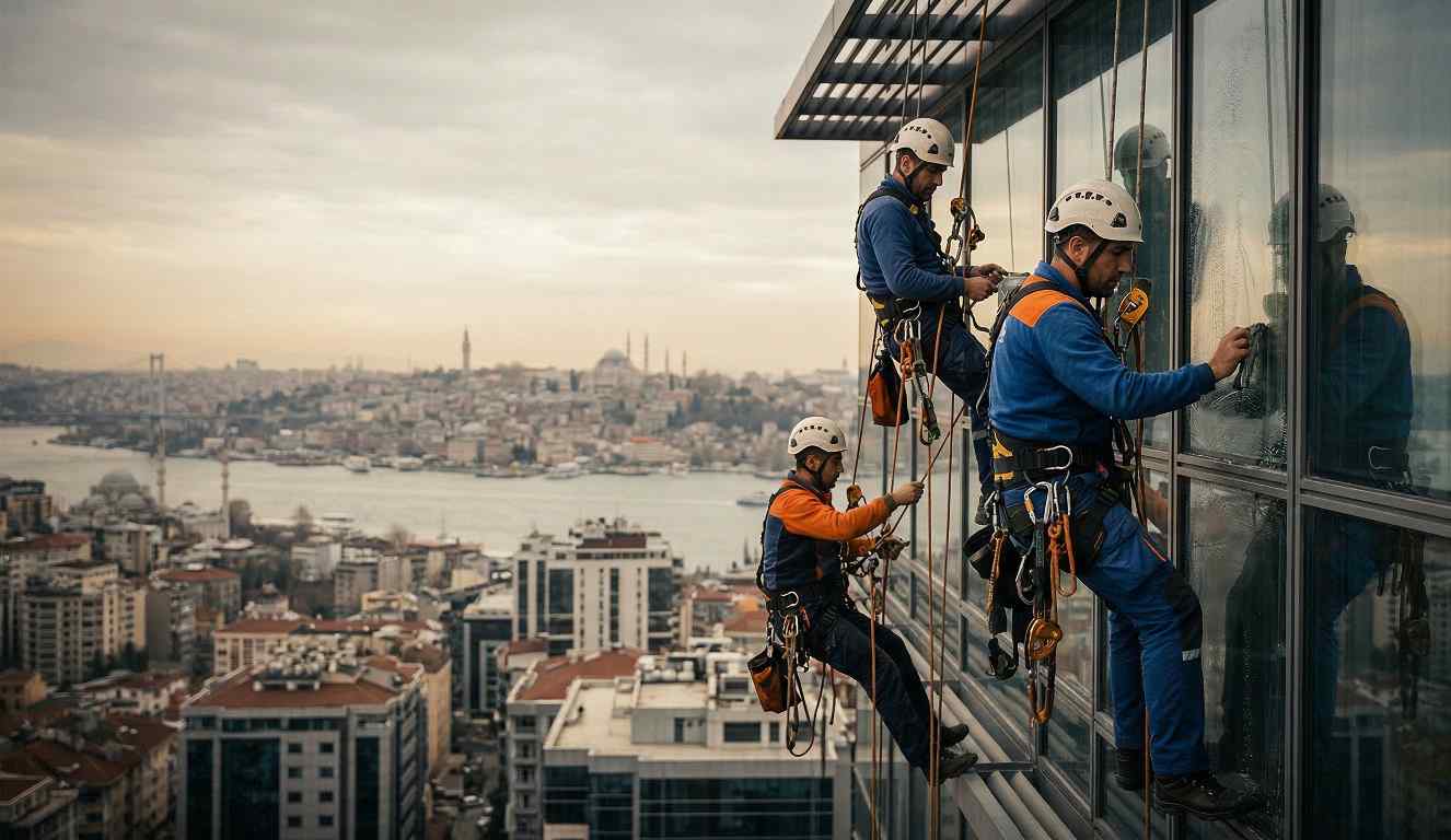 Bina dış cephe temizliği