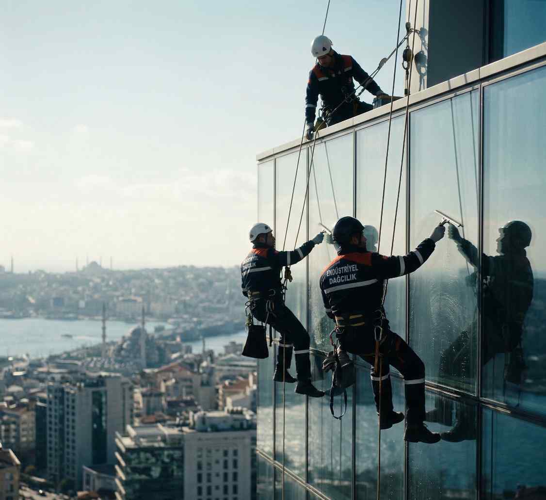 Pendik'te dağcı dış cephe temizliği hizmetleri