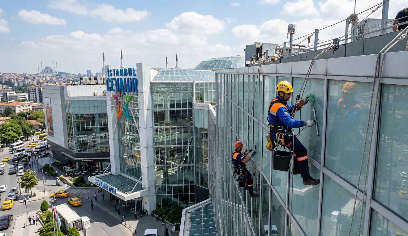 İstanbul'da profesyonel dış cephe ve cam temizlik hizmeti