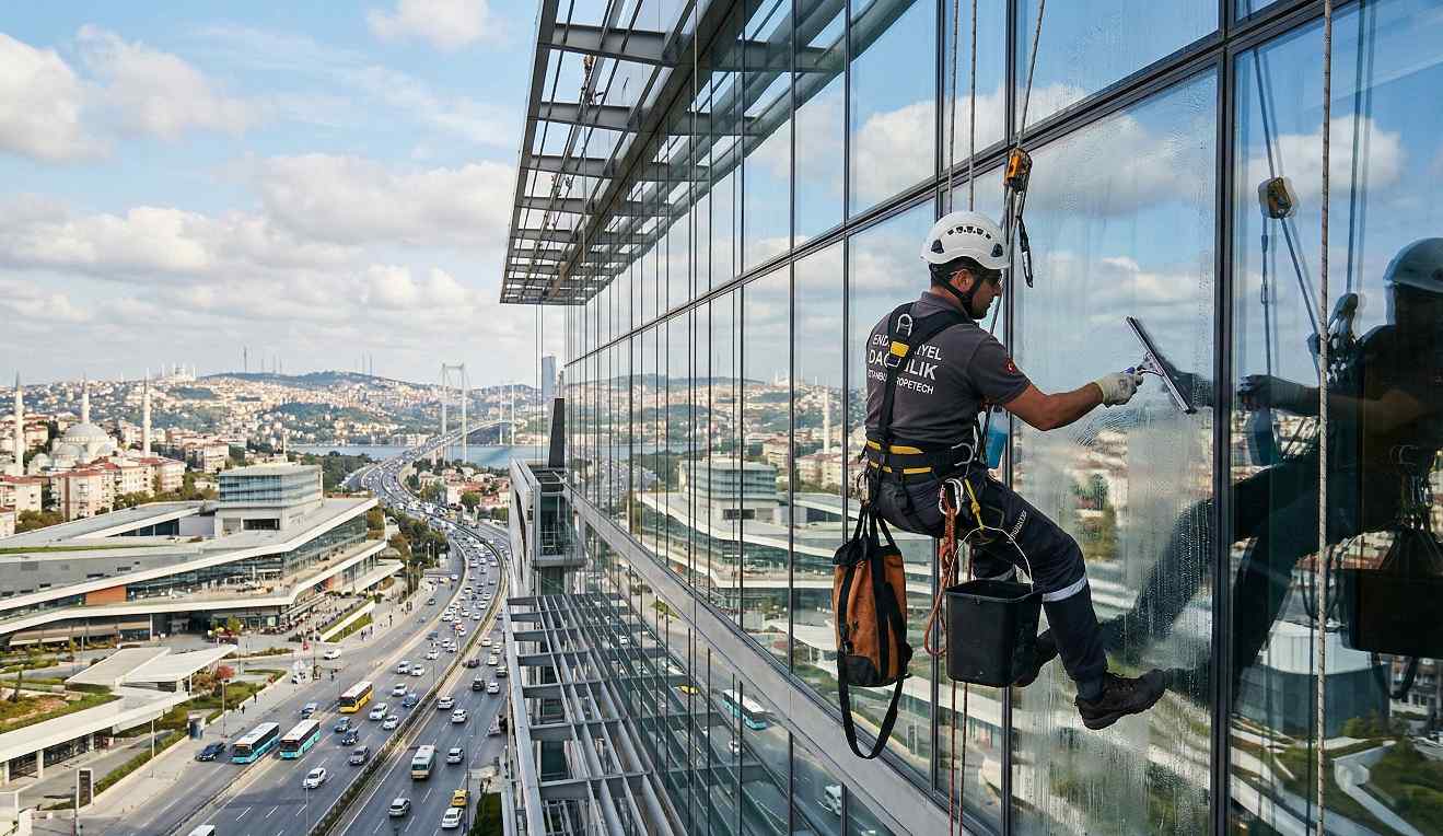 Profesyonel Nişantaşı dış cephe cam temizliği hizmetleri