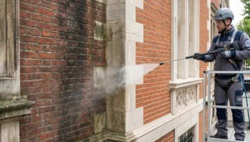 Taş ve Tuğla Cephelerde Basınçlı Yıkama Güvenli mi?