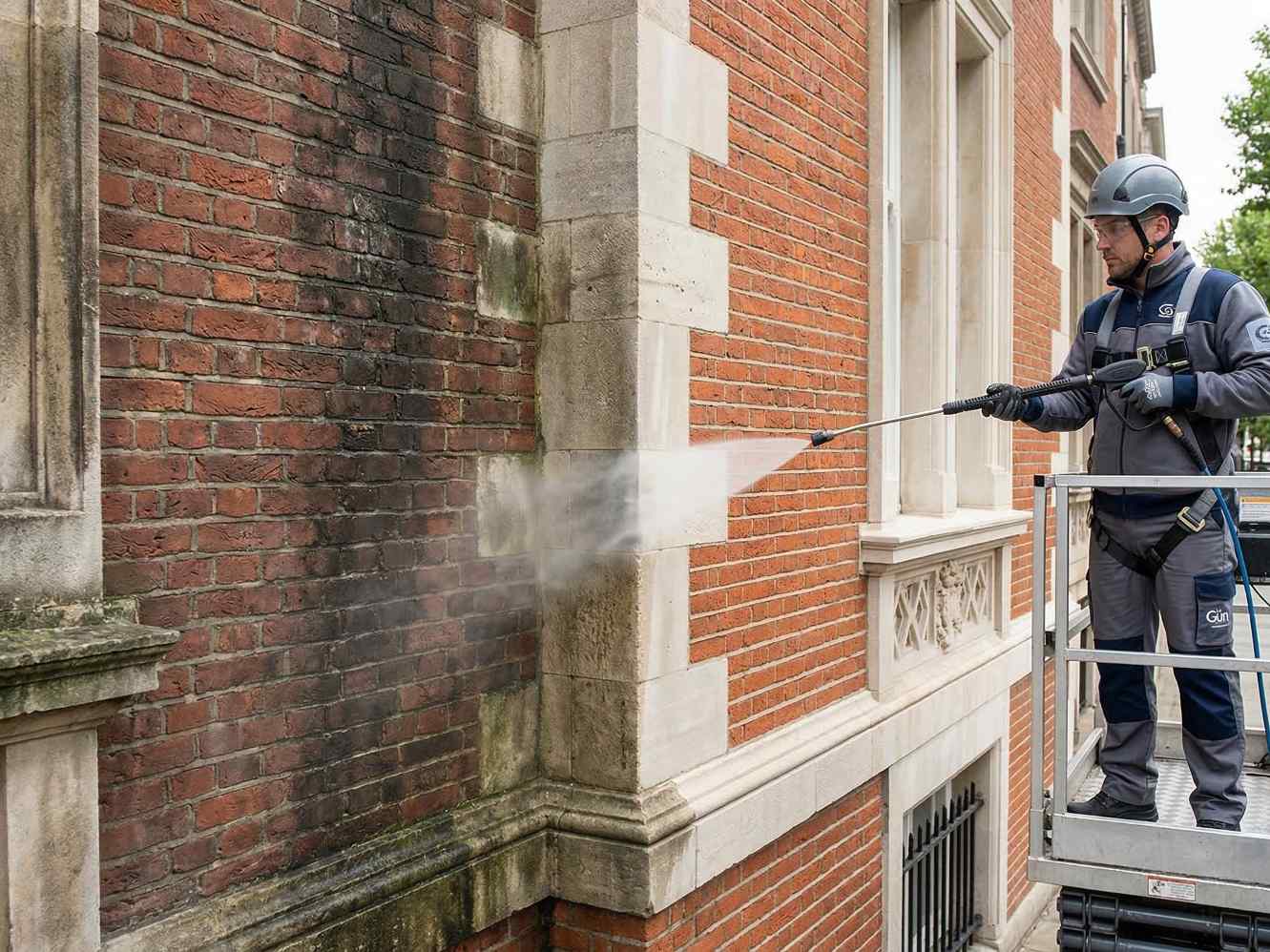 Taş ve tuğla cephe temizliği hizmetleri