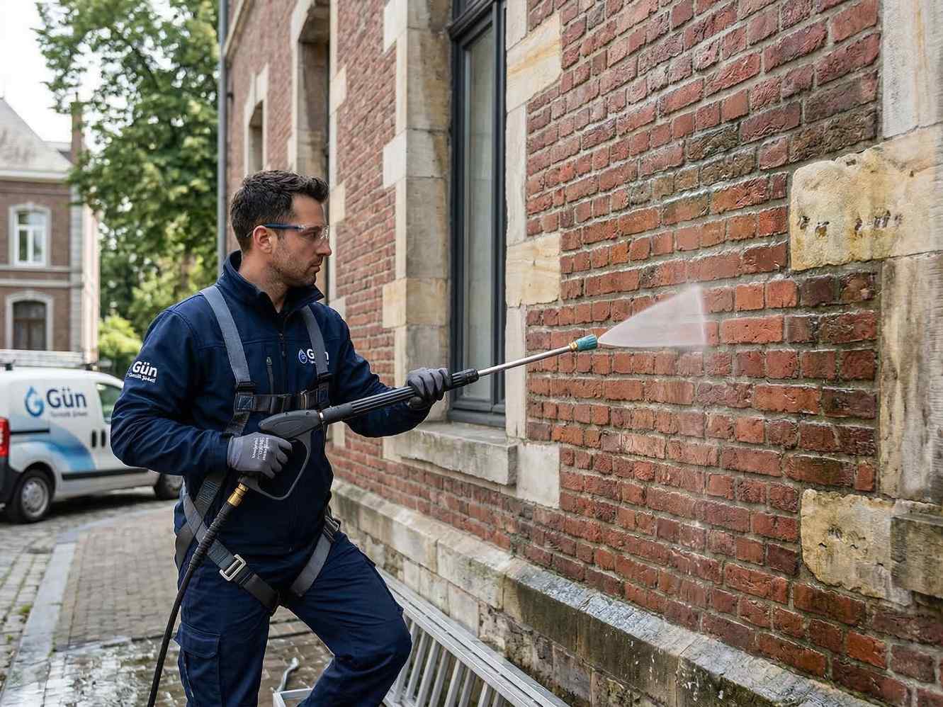Profesyonel taş ve tuğla dış cephe temizliği hizmetleri
