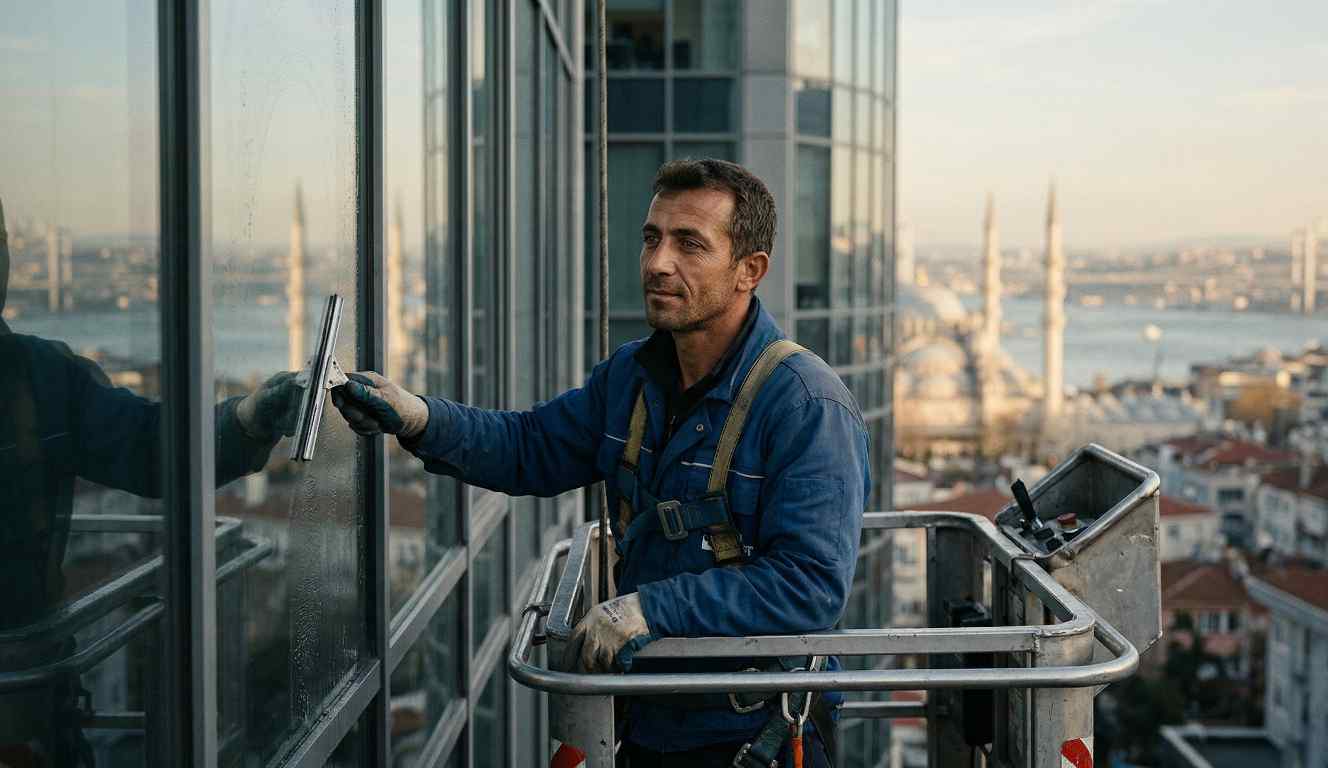 Profesyonel Alüminyum Kompozit Panel Cephe Temizliği